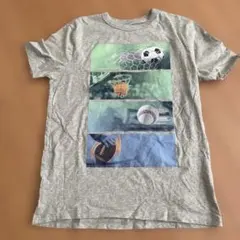 GAP KIDS XXL グレー Tシャツ スポーツデザイン　160㎝
