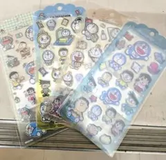 【正規品】ドラえもん　ドロップジェリーシール　4種類セット