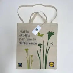 【新品 未使用 タグ付】ドイツ LiDL リドル エコバッグ