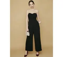 LAGUNAMOON（ラグナムーン） パンツドレスブラック ベアパンツドレス