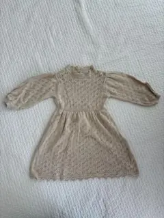 bebe organic ニットワンピース（3Y） - メルカリ