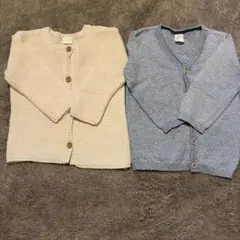 tete a tete 、H&Mカーディガン 90
