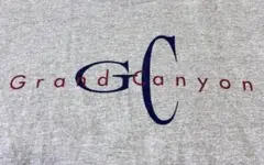 【90's USA製】丸胴 グランドキャニオンスーベニアTシャツ 企業ロゴT
