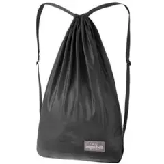 モンベル ウルトラライトナップサック UL 新品 ブラック