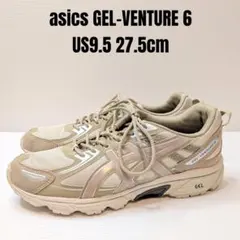 25年製 asics アシックス ゲルベンチャー 6 27.5cm ベージュ