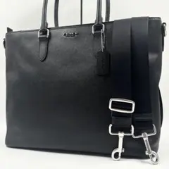 未使用級✨COACH ショルダーバック ベケット 2way ブラック A4収納