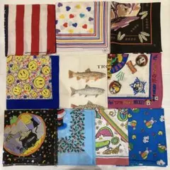 まとめ売り 10枚 vintage ビンテージ バンダナ USA