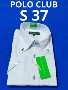 ♦GREENWICH POLO CLUB ♦半袖 S 37 ♦ メンズワイシャツ