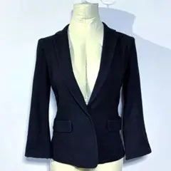 COMME CA ISM テーラードジャケット ネイビー フォーマル オフィス