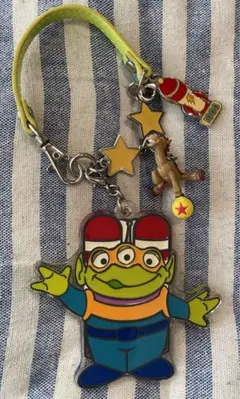 トイストーリーマニア　キーホルダー　リトルグリーンメン　東京ディズニーシー