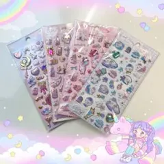 【24時間以内発送】キラキラシール ストーン付きシール ジュエリーシール