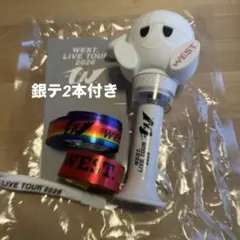 【匿名配送】WEST. 唯一無二 ペンライト　ペンラ　銀テ2本付き
