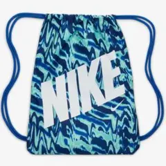 Nike ドローストリングバッグ ブルー系　ナップサック