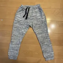 グレー 裏起毛パンツ 130cm