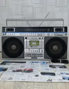 希少LASONIC ラソニックTRC-975 ビッグダブルカセット 中古動作品