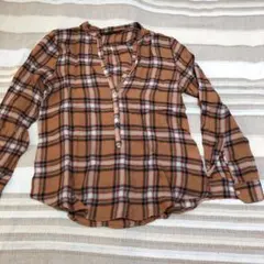 ZARA チェックシャツ