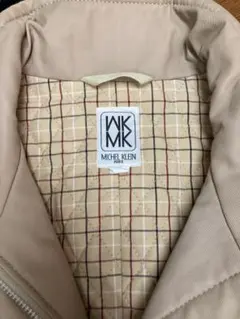 MICHEL KLEIN ベージュ ジップアップジャケット