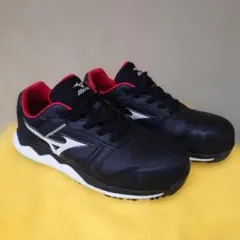 ミズノ 安全靴 26.5cm ブラック✕ホワイト F1GA200009