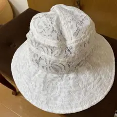 美品❣️レースの夏用帽子