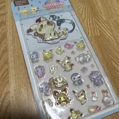 正規品 韓国限定 ポケモン ポケピース キャンディボンボンステッカー&キーリング