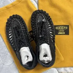 ☆keen☆ノワールケイニノミヤ コラボ レディース サンダル 25cm 黒