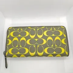 新品 コーチ COACH 長財布 シグネチャー アコーディオンジップ CA298のサムネイル