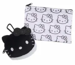 オトナミューズ １月号付録 ハローキティふわふわフェイス＆ リップストップポーチ