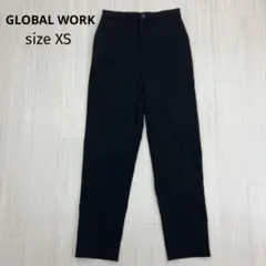 GLOBAL WORK スゴラクストレッチ スリム テーパードパンツ XS