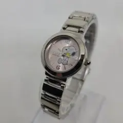 スヌーピー　レディース腕時計 ピンク　クォーツ