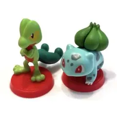 ポケモン　チョコエッグ　旅立ちの3匹　キモリ　フシギダネ