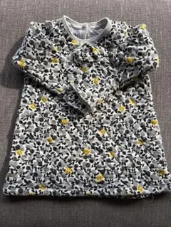 花柄キルティングワンピース 95cm以下