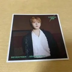 SEVENTEEN ひとりじゃない 発売記念エントリーカード