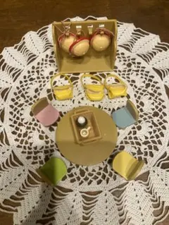 シルバニアファミリー テーブルと椅子セット