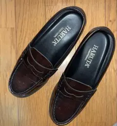 HARUTA ハルタ ローファー 茶 ブラウン 24cm EE