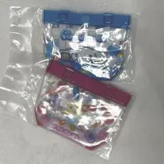 サンリオプールバック風ミニポーチ ウサハナ　シナモロール