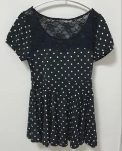 CECIL McBEE ドット柄チュニック　ミニワンピース　Ｍサイズ　新品未使用