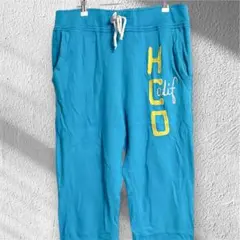 Hollister スウェット　パンツ M サイズ　 青　裏起毛