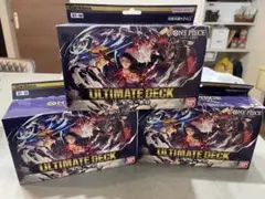 5個 ワンピースカードゲーム ULTIMATE DECK 三船長集結 新品未開封