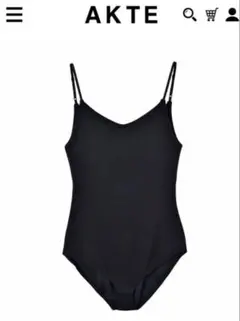 【新品未使用】AKTE オープンバックボディースーツ