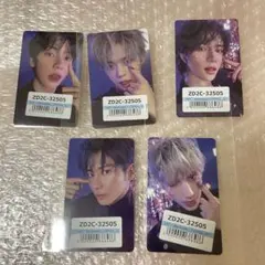 TXT Starkissed ユニバ ラキドロ 1.2回目 トレカコンプ 5枚