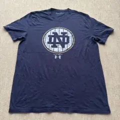 Under Armour NDロゴ Tシャツ M ネイビー
