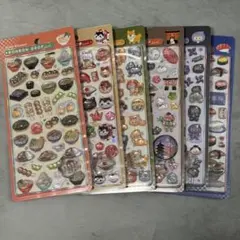 【正規品】　ボンボンドロップシール　和柄　6枚セット