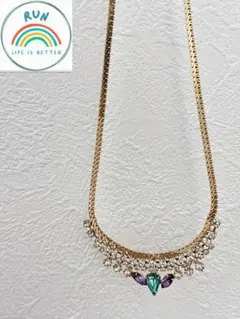 レディースアクセサリー　ネックレス　結婚式　ダンス　パーティー　存在感　美品