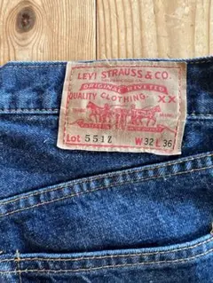 LEVI STRAUSS 551Z ストレートデニム W32 L36