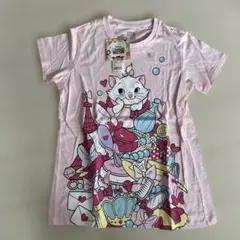 新品未使用 ユニクロ ディズニー ツムツム マリー Tシャツ ピンク XL
