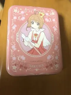 カードキャプターさくら 金属製缶　カードキャプターさくらクッキー缶