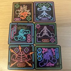 呪術廻戦 渋谷事変×死滅回游 掌印ステッカー 伏黒恵　両面宿儺　東堂葵　脹相　他