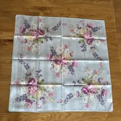 Hallmarkホールマーク大判ハンカチ57cmプチスカーフにも◎綿100%花柄のサムネイル