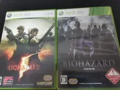 BIOHAZARD 5 & 6 セット Xbox 360