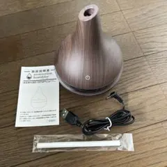 USB給電式 卓上加湿器 木目調 本体のサムネイル